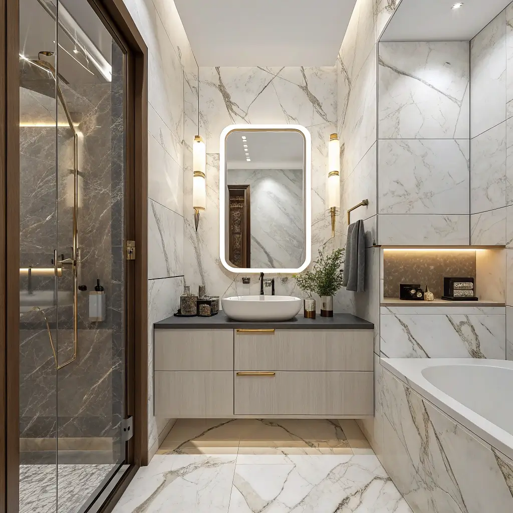 15 Fabulous Small Bathroom Inspiration Ideas for Smart Storage