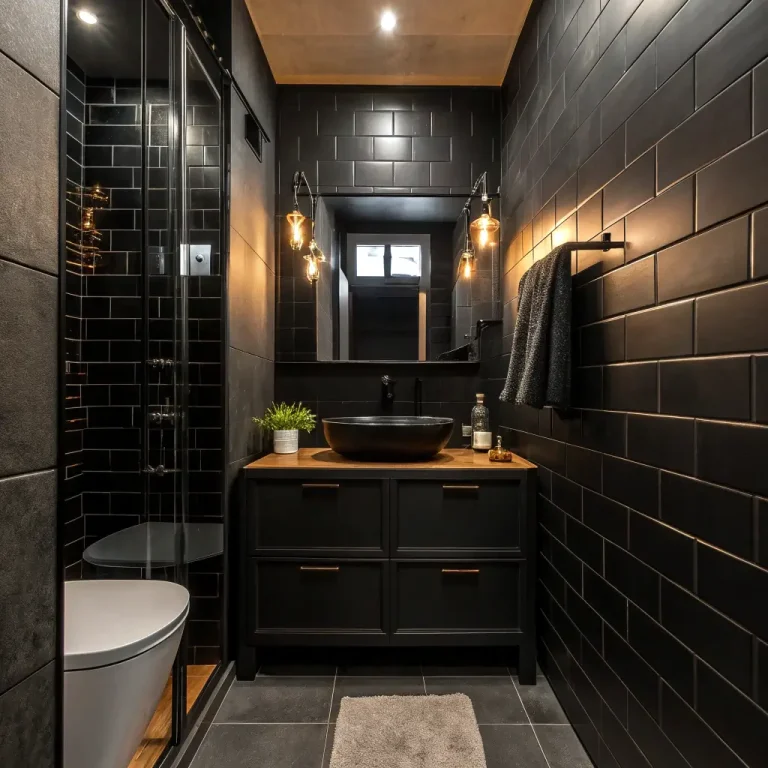 10 Stunning Small Black Bathroom Ideas for Stylish Spaces
