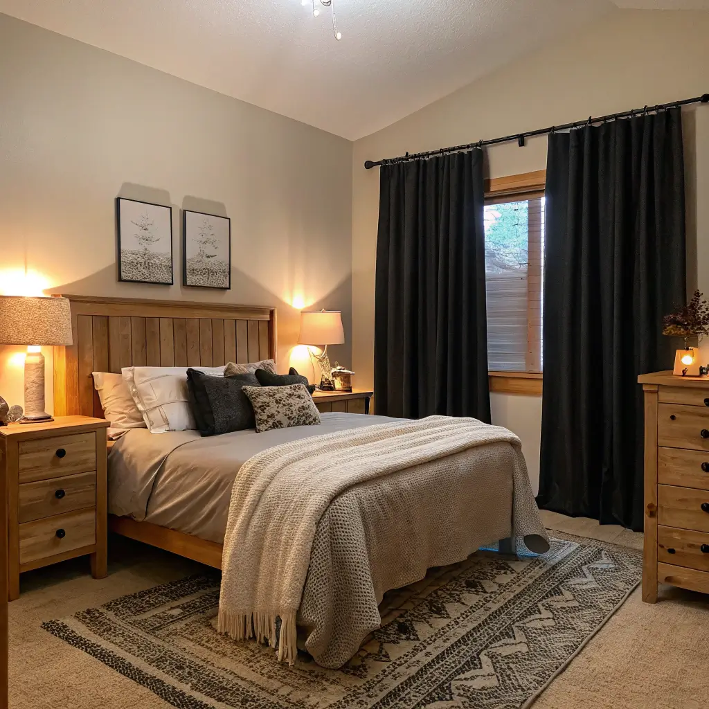 10 Cozy Blackout Curtains Bedroom Ideas for Restful Nights