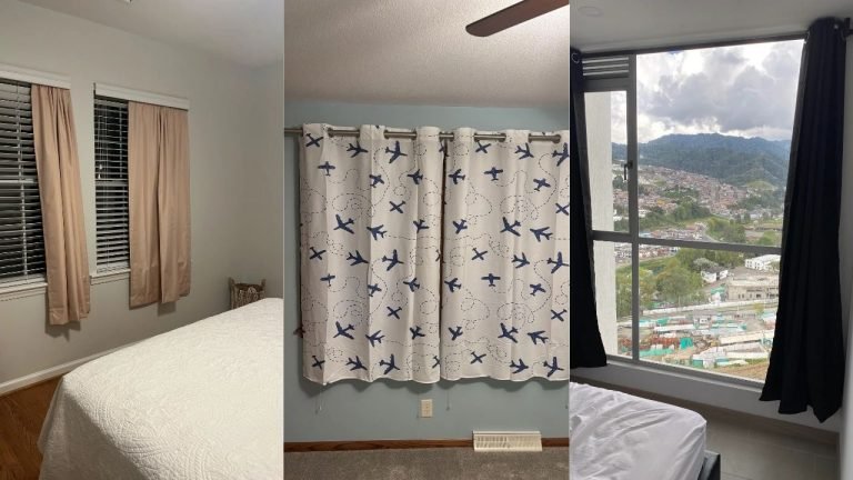 short curtains bedroom