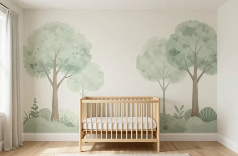 Wow! 15 Nursery Accent Wall Ideas That Make a Statement