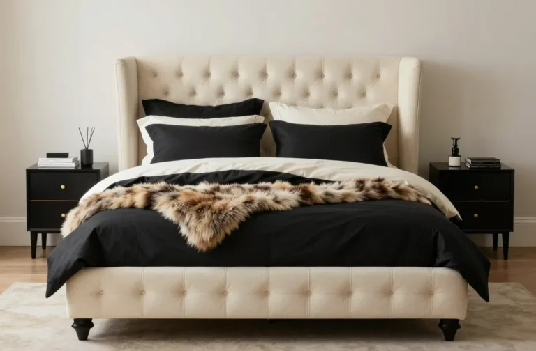 Fall in Love! 20 Black and Cream Bedroom Decor Ideas