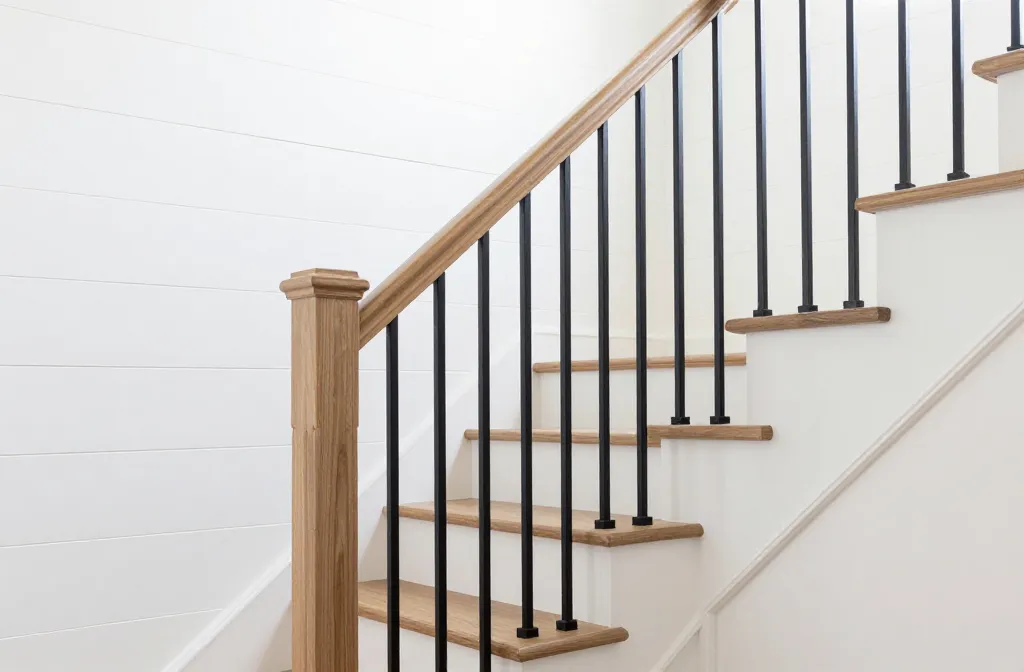 19 Budget Staircase Railing Design Ideas That Look Custom