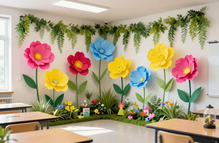 18 Easy Spring Classroom Crafts for a Colorful School Makeover!