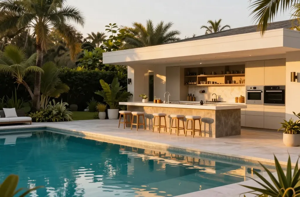 Make Them Jealous 20 Outdoor Kitchen and Pool Bar Ideas